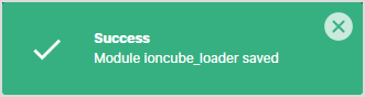 CL ioncube loader enabled