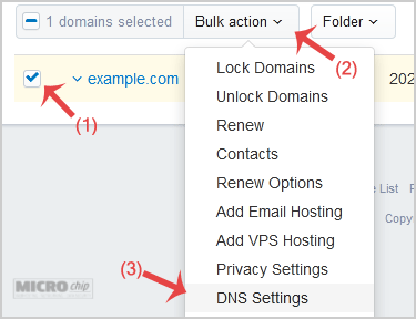 domain select dynadot