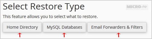paper select restore type