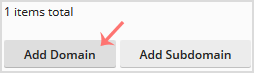 plesk add domain button