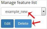 whm reseller featuremanager remove list