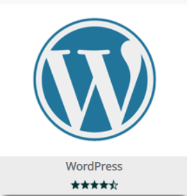 select WordPress